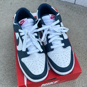 nike dunk low retro valerian blue